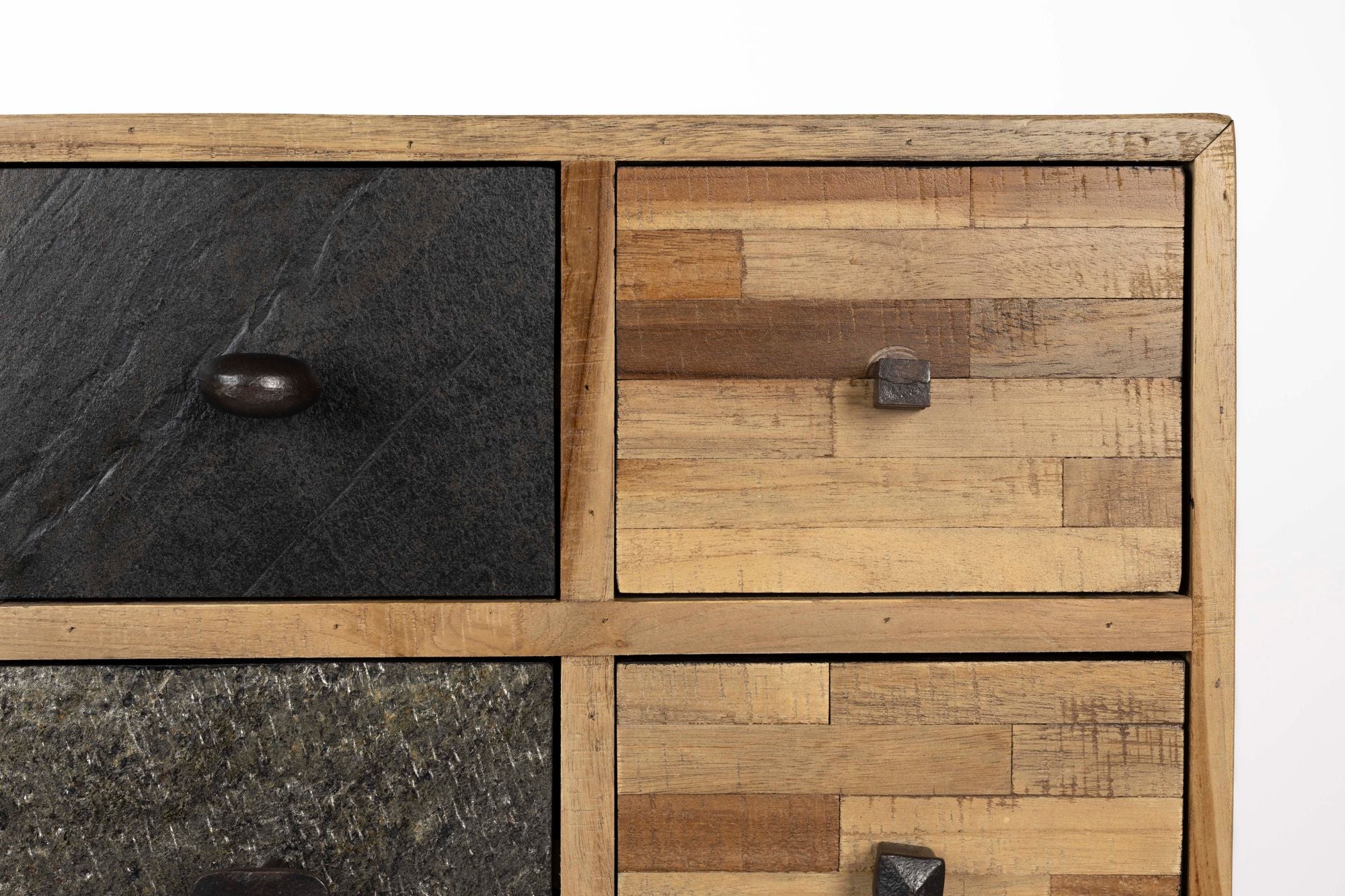 San Natural Teak Wood Cabinet